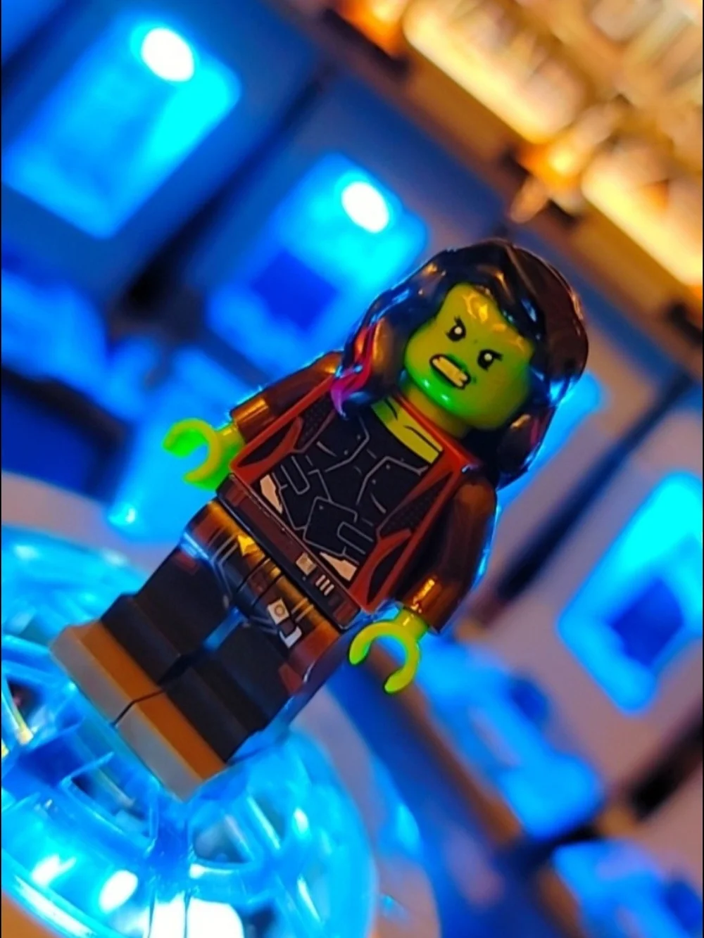 Guardians Of The Galaxy Gamora Minifigure Lego Compatible